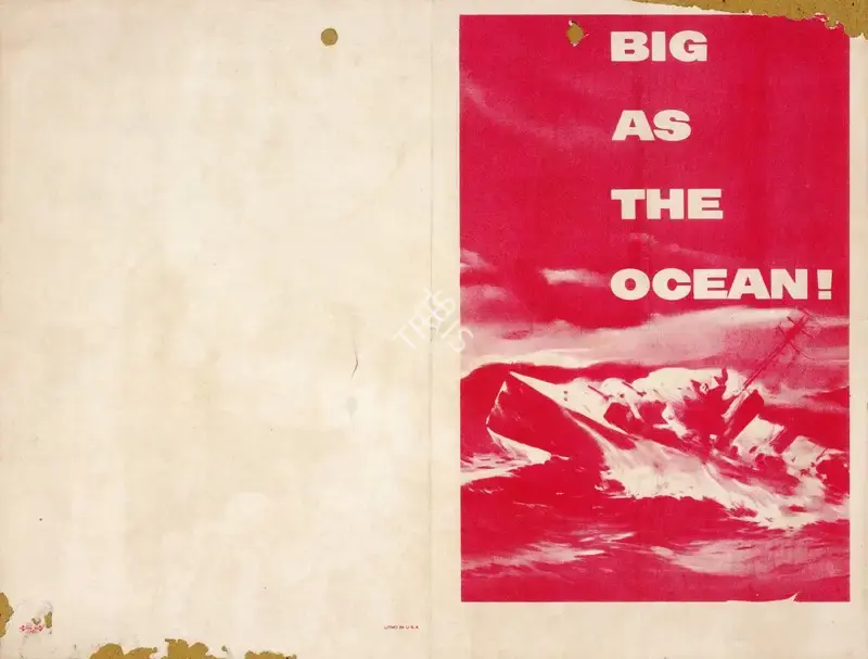 Edward Dmytryk (Director), The Caine Mutiny, 1954, Handbill