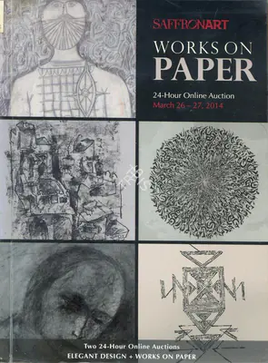 Saffronart (Auction House), Spring Online Auction, 2014, Auction Catalogue