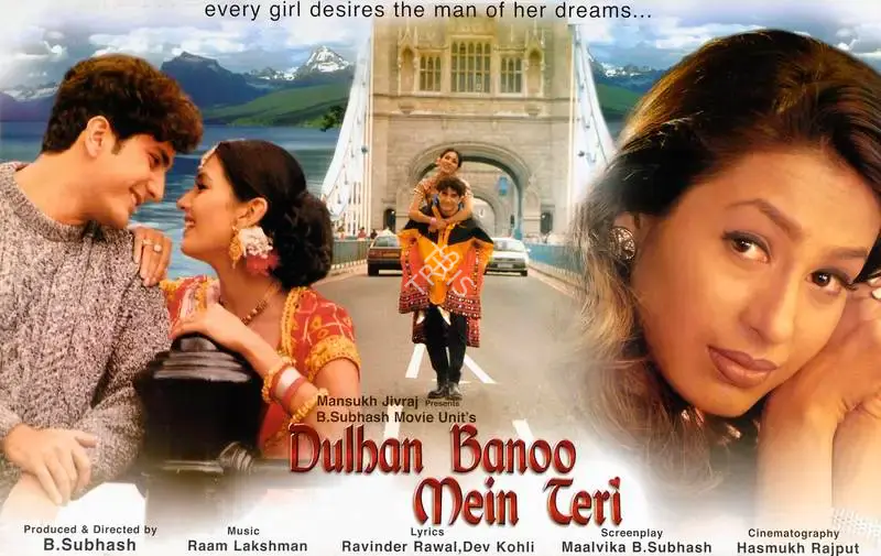 B. Subhash (Producer), Dulhan Banoo Mein Teri, 1999, Lobby Card