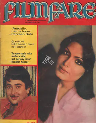 Bikram Singh (Assistant Editor), Filmfare, 1978, Magazine