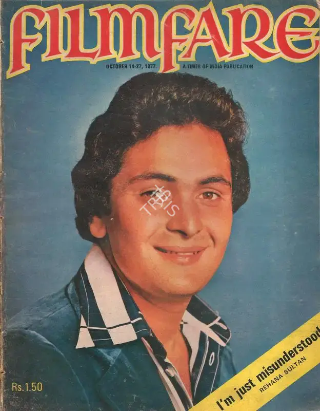 B.K. Karanjia (Editor), Filmfare, 1977, Magazine