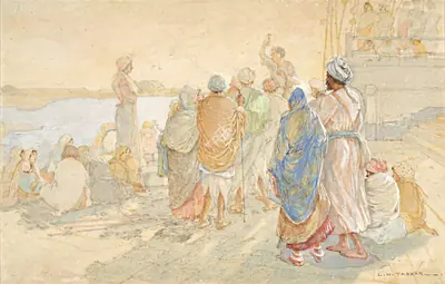 L.N. Taskar (Artist), Untitled, Painting