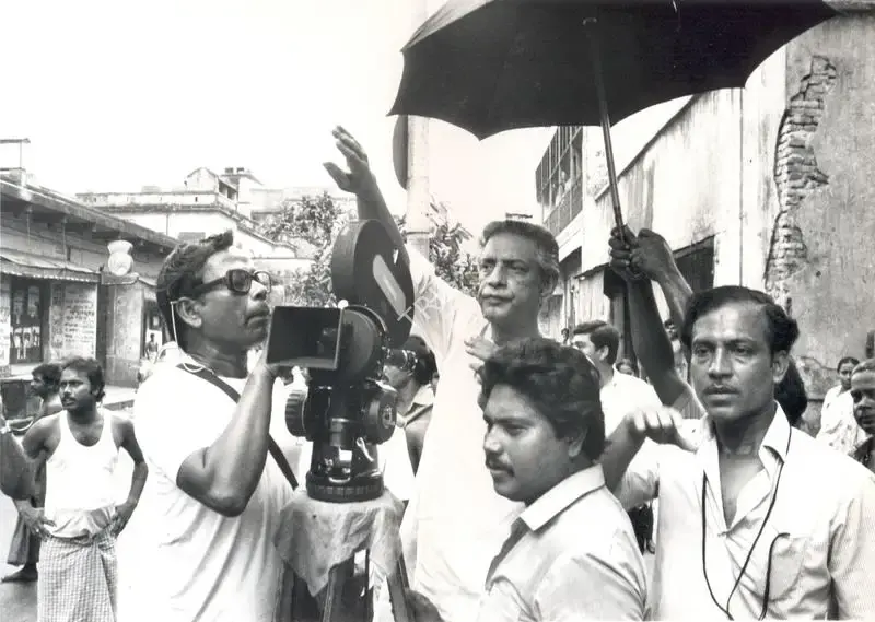 Nemai Ghosh (Still Photographer), Sukumar Ray, 1987, Working Still