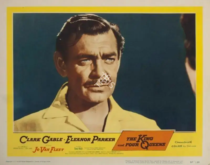 Raoul Walsh (Director), The King and Four Queens, 1956, Lobby Card