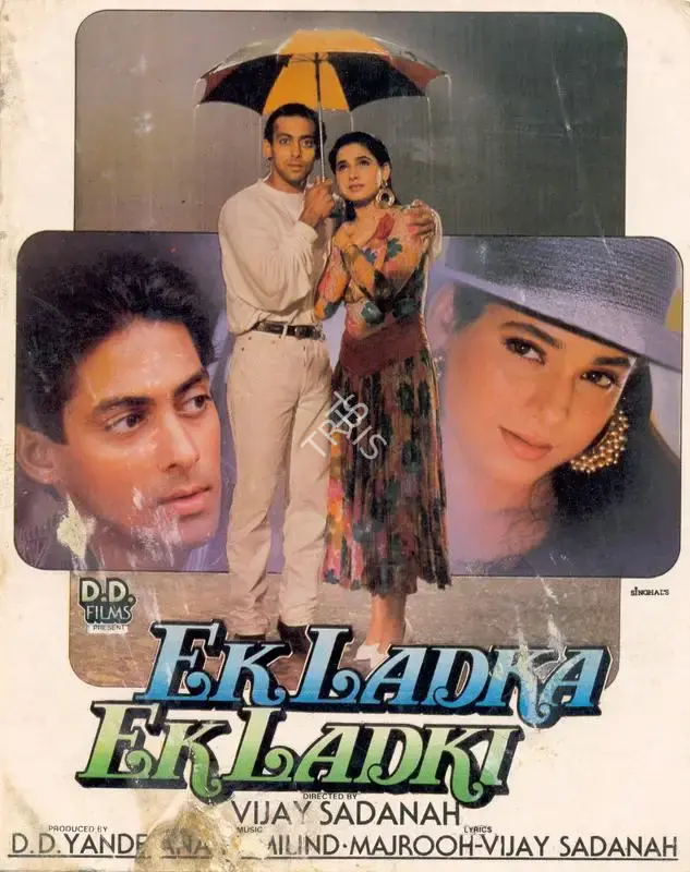 D.D. Yande (Producer), Ek Ladka Ek Ladki, 1992, Song-Synopsis Booklet
