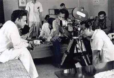 Nemai Ghosh (Still Photographer), Pratidwandi, 1970, Working Still