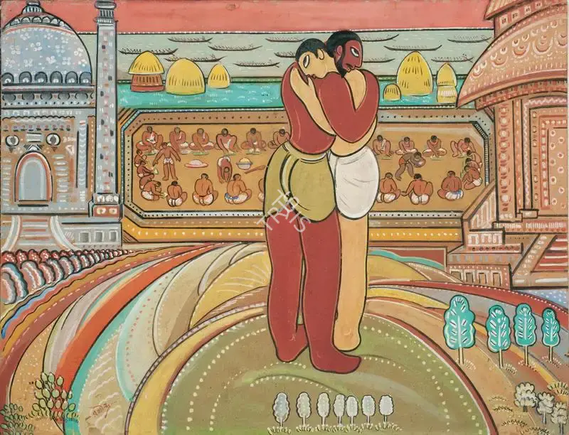 Rathindranath Tagore (Artist), Untitled, 1935, Painting