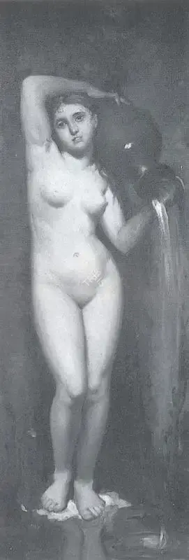 Trindade, A.X. (Artist). La Source (After Ingres), n.d. | Painting, So.Del/09.10.92, 1992 · Sotheby's