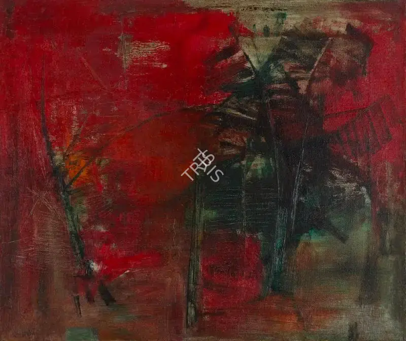 Nasreen Mohamedi (Artist), Untitled, 1961, Painting