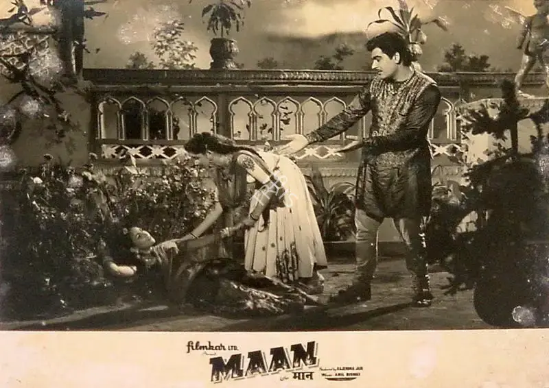 Keki Mistry (Cinematographer), Maan, 1954, Lobby Card