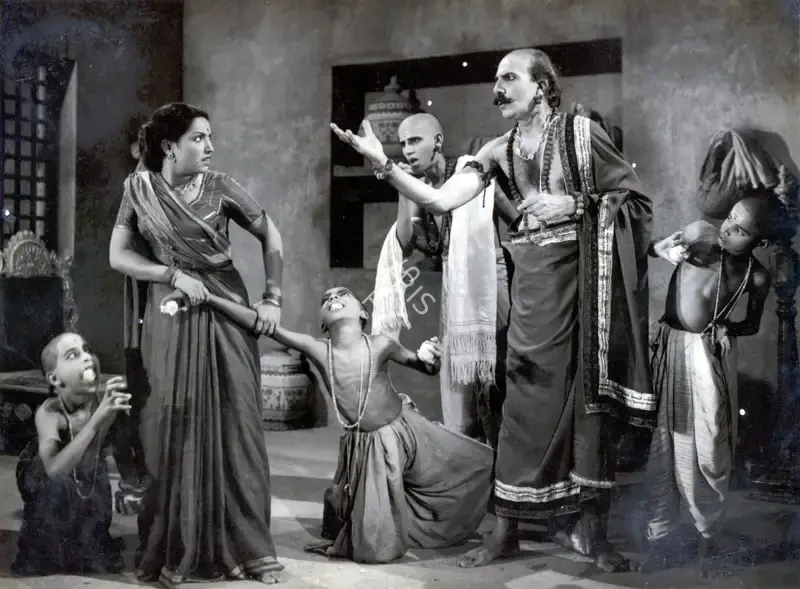 Dhirubhai Desai (Producer), Shuk Rambha, 1953, Photographic Still