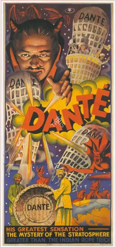 Dante (Magician), Dante. His Greatest Sensation, Magic Publicity Art & Memorabilia