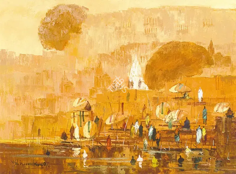 Yashwant Shirwadhkar (Artist), Untitled, 2007, Painting