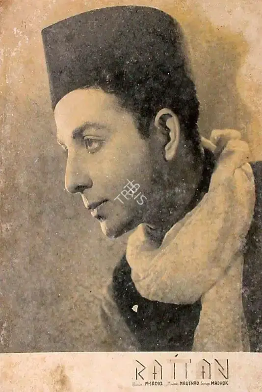 Dwarka Divecha (Cinematographer), Rattan, 1944, Lobby Card