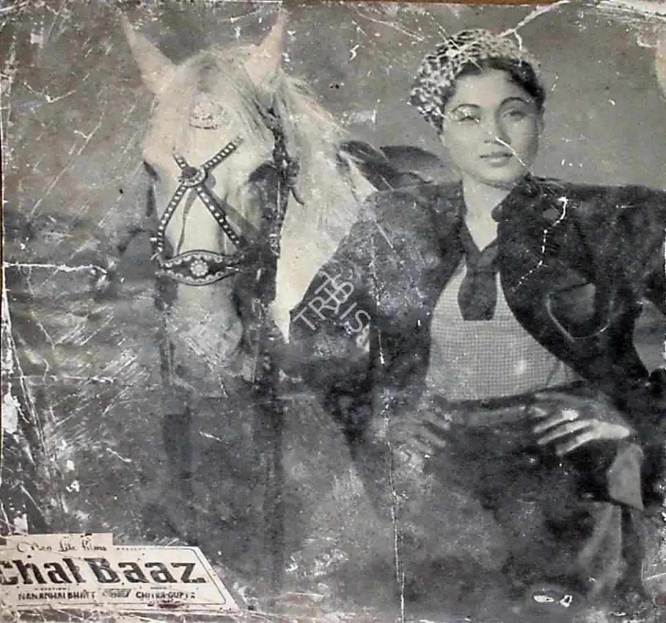 Nanabhai Bhatt (Director), Chal Baaz, 1958, Lobby Card