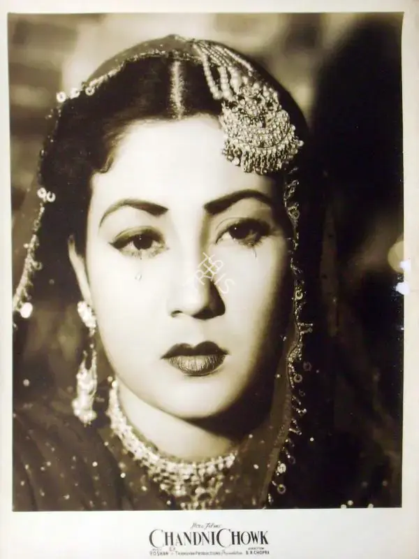Keki Mistry (Cinematographer), Chandni Chowk, 1954, Lobby Card