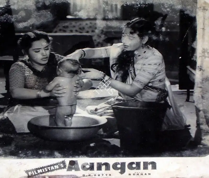 O.P. Datta (Director), Aangan, 1959, Lobby Card