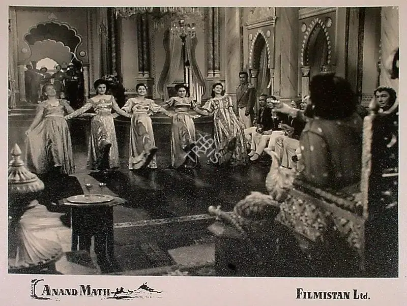 Dronacharya (Cinematographer), Anand Math, 1952, Lobby Card