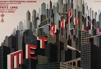 Bilinski, Boris Konstantinowitsch (Designer), Metropolis, 1927 | Poster | CinemaEducation | 00795499