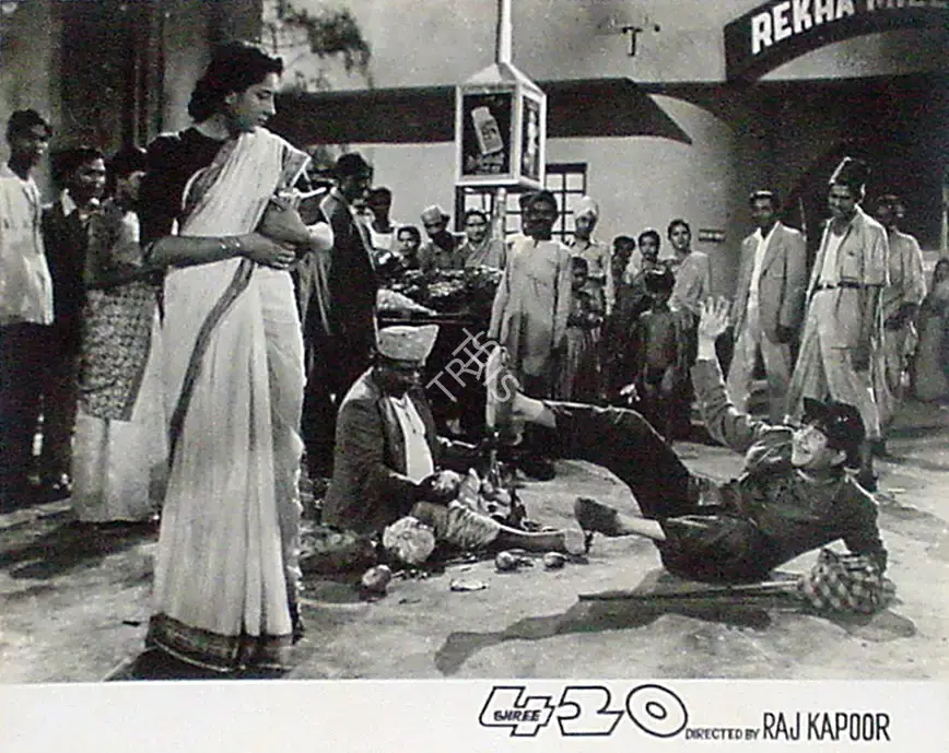 Radhu Karmakar (Cinematographer), Shree 420, 1955, Lobby Card