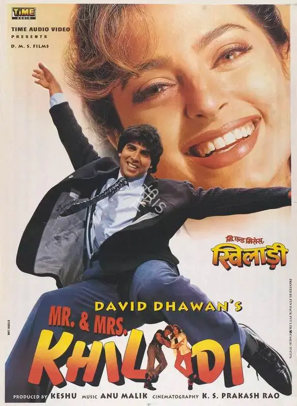 Keshu Ramsay (Producer), Mr & Mrs Khiladi, 1997, Full Sheet Poster