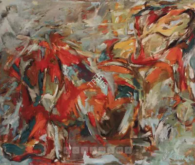 Krishen Khanna (Artist), Reclining Woman, 1967, Painting
