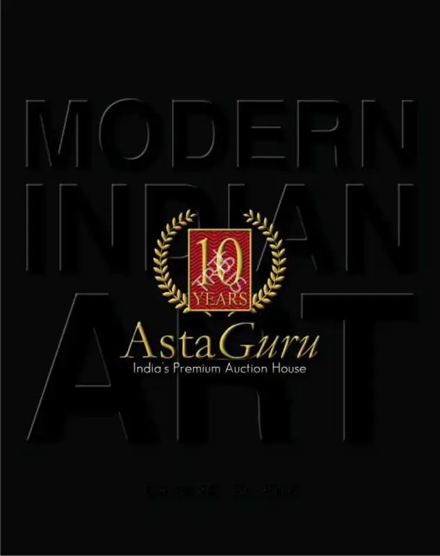 Asta Guru (Auction House), Modern Indian Art, 2018, Auction Catalogue