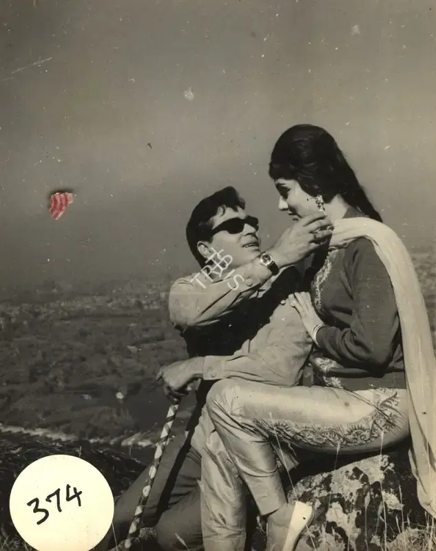 G. Singh (Cinematographer), Arzoo, 1965, Photographic Still