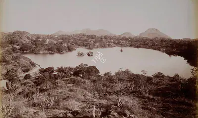 Unknown (Photographer), The Mukhi Talao - Mount Abu, 1901, Antiquarian Photograph