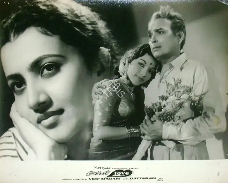 Madan (Producer), First Love, 1961, Lobby Card