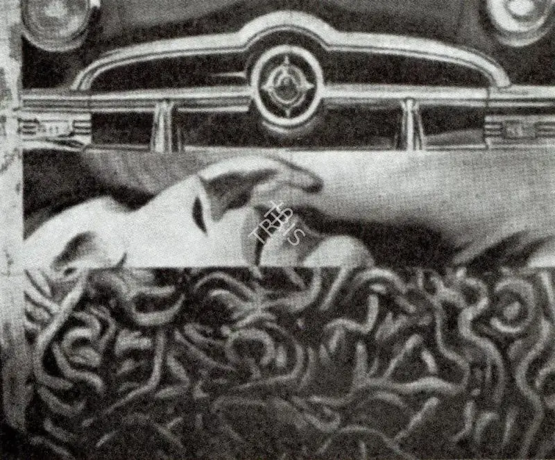 James Rosenquist (Artist), I Love You My Ford, Painting