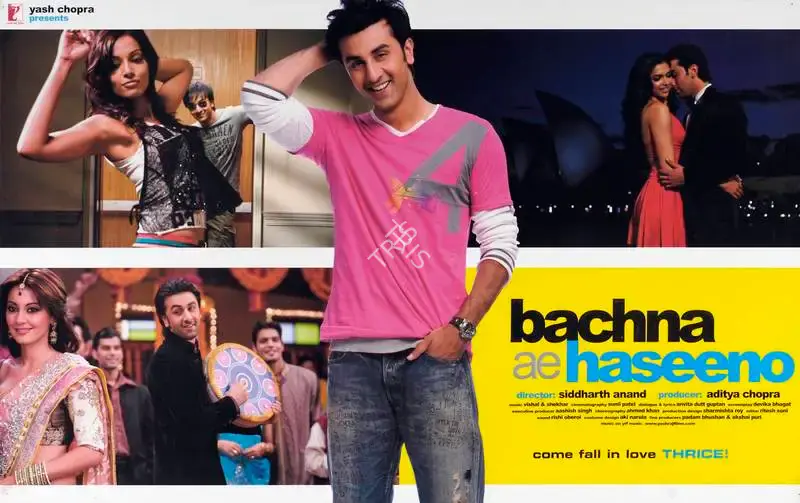 Aditya Chopra (Producer), Bachna Ae Haseeno, 2008, Lobby Card