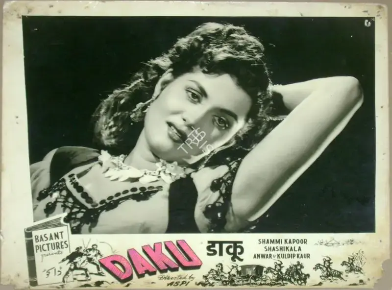 Aspi (Director), Daku, 1955, Lobby Card