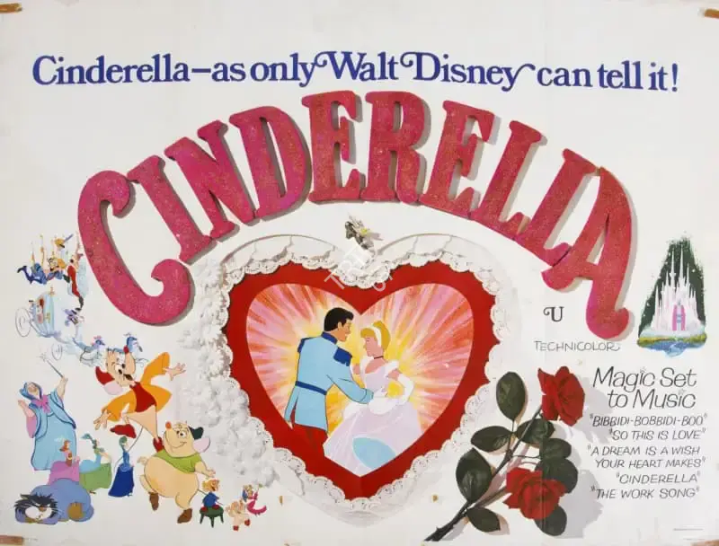 Clyde Geronimi (Director), Cinderella, 1950, Poster