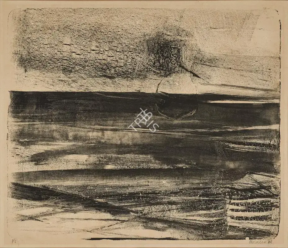 Nasreen Mohamedi (Artist), Untitled, 1962, Graphic Art