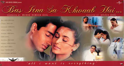 Madhu Ramesh Behl (Producer), Bas Itna Sa Khwaab Hai, 2001, Lobby Card