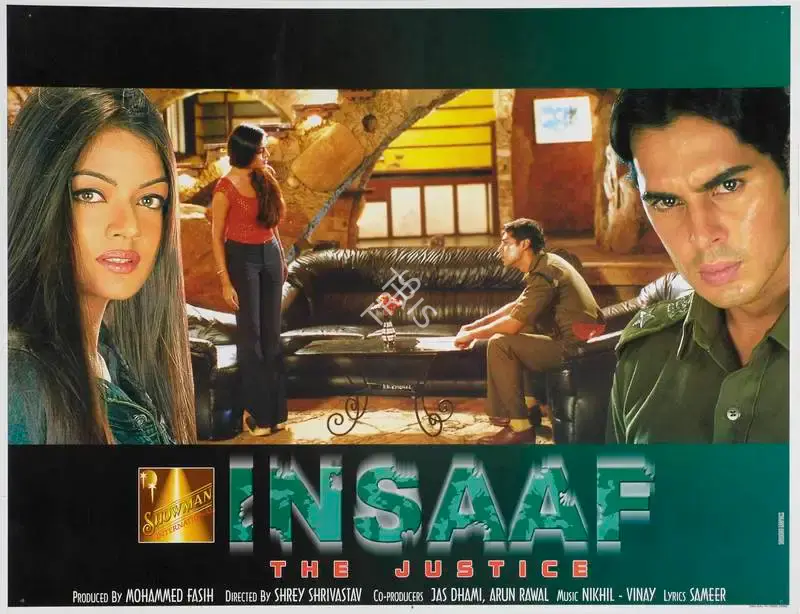 Mohammed Fasih (Producer), Insaaf, 2004, Lobby Card