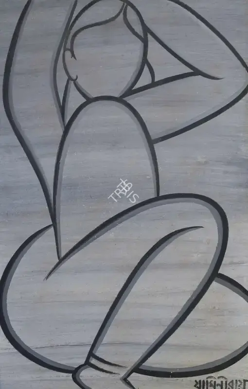 Jamini Roy (Artist), Untitled, 1940, Painting