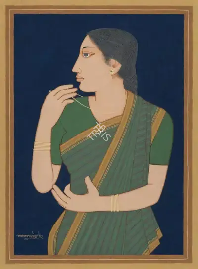 Lalu Prasad Shaw (Artist), Untitled, 2002, Painting