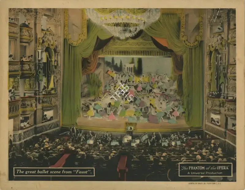 Laemmle, Carl (Producer), The Phantom of the Opera, 1925 | Lobby Card | CinemaEducation | 00761112