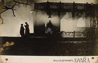 Radhu Karmakar (Cinematographer), Awara, 1951, Lobby Card