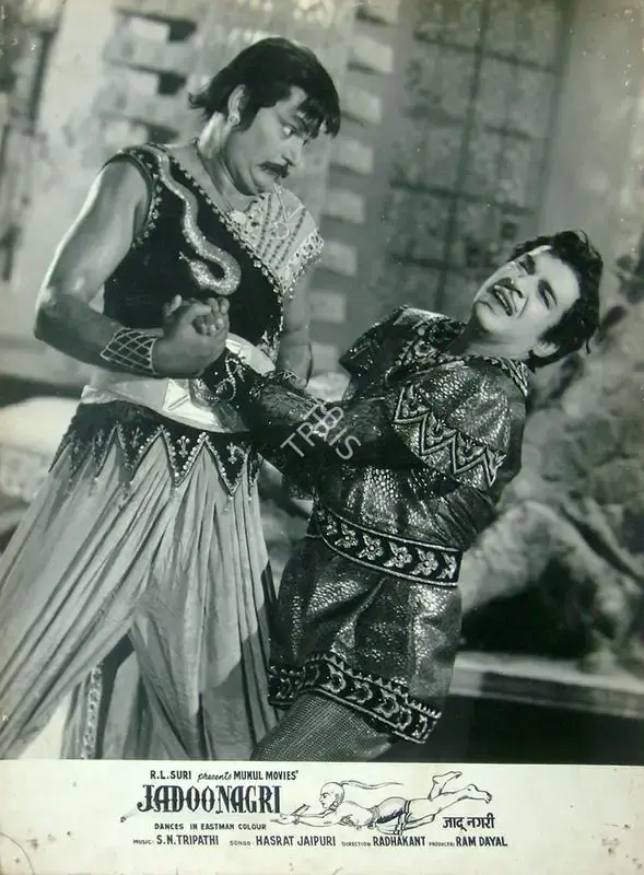 Ram Dayal (Producer), Jadoo Nagri, 1961, Lobby Card
