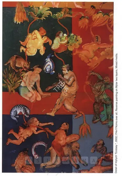 Nalini Malani (Artist), Nalini Malani, 2002, Solo Exhibition Invitation