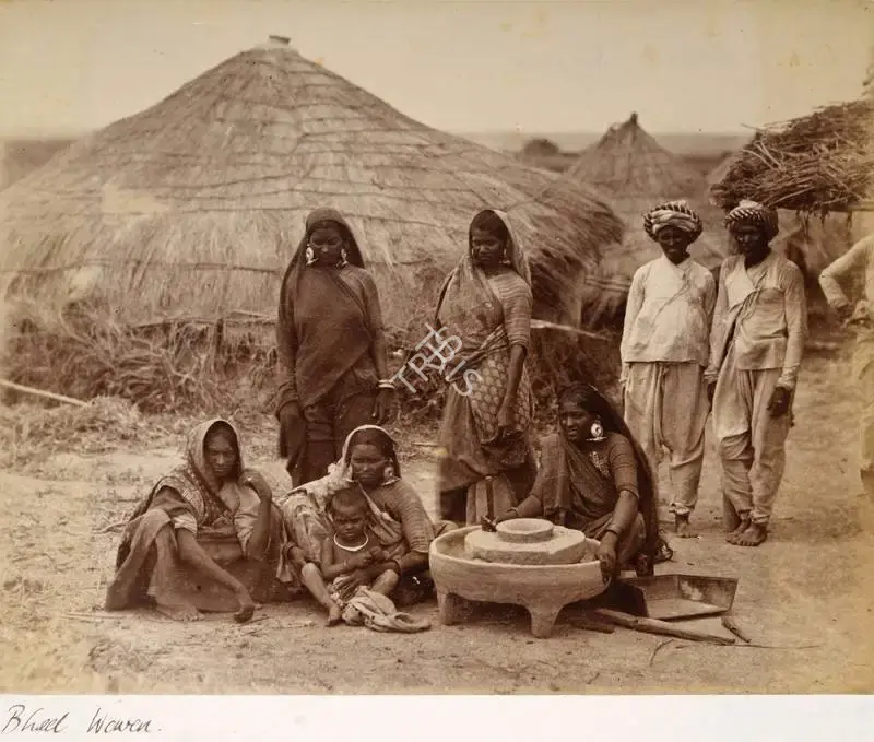Unknown (Photographer), Bheel Women, 1880, Antiquarian Photograph