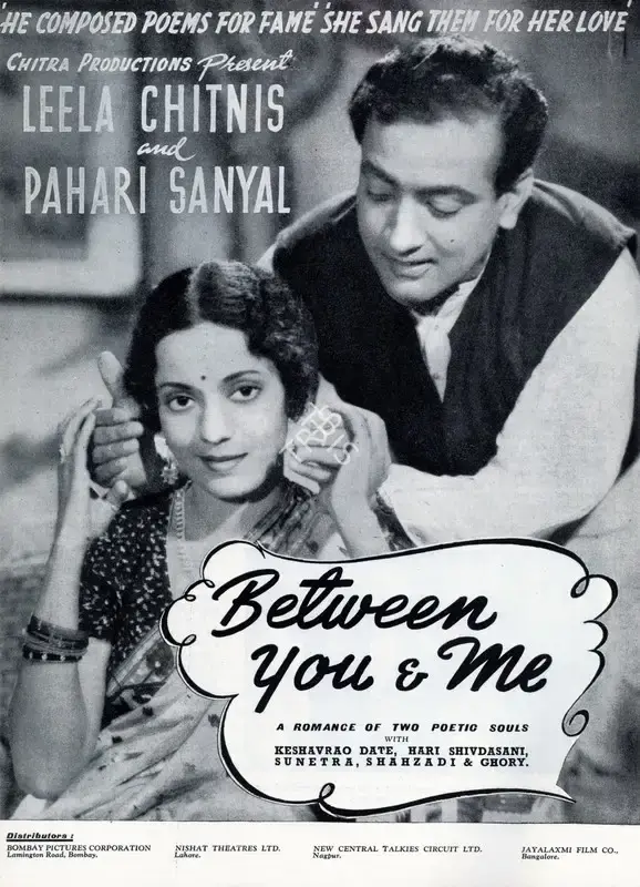 Keshavrao Date (Director), Kisi Se Na Kahna, 1942, Advertisement