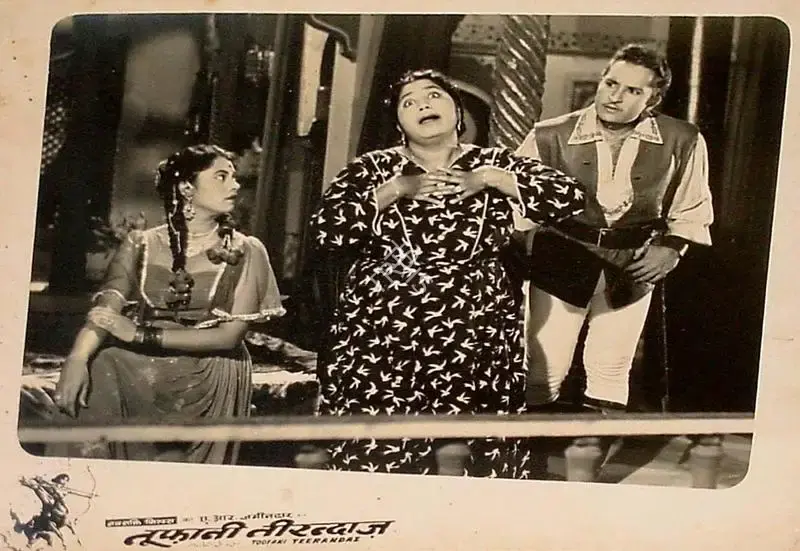 A.R. Zamindar (Producer), Toofani Teerandaz, 1959, Lobby Card