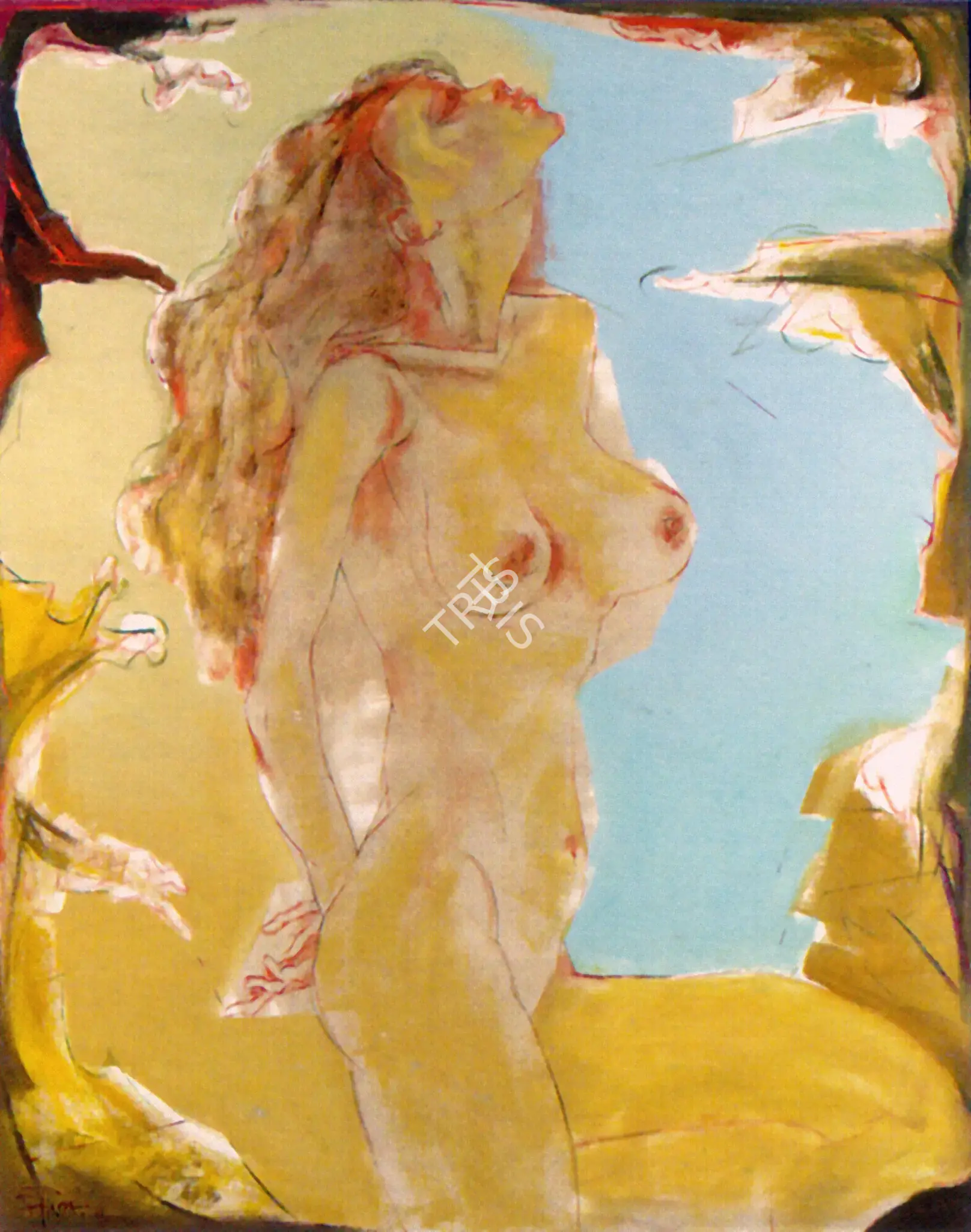 Das, Jatin (Artist). The Breathing Blue, 1991 | Painting, 1998 · Christie's