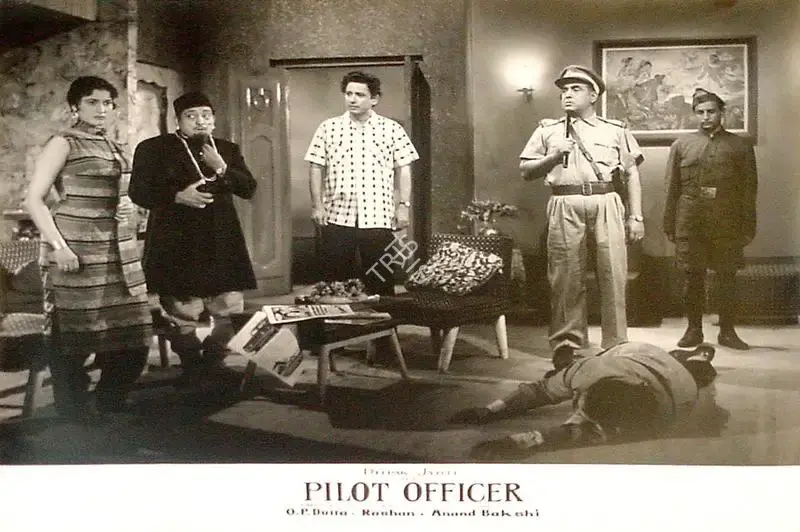 O.P. Datta (Producer), Pilot Officer, 1963, Lobby Card