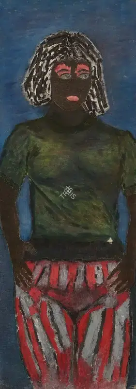 Bal Chhabda (Artist), Paula, 1959, Painting