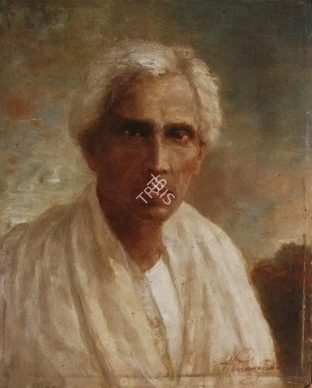Hemendranath Mazumdar (Artist), Portrait of Sarat Chandra Bose, Painting